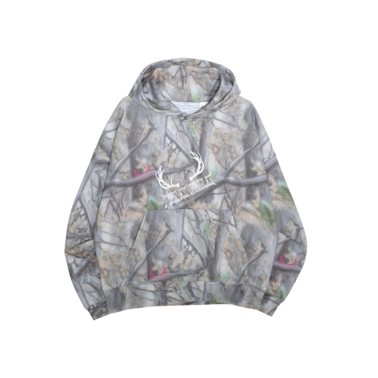 Jungles Antler Real Fake Tree Hoodie