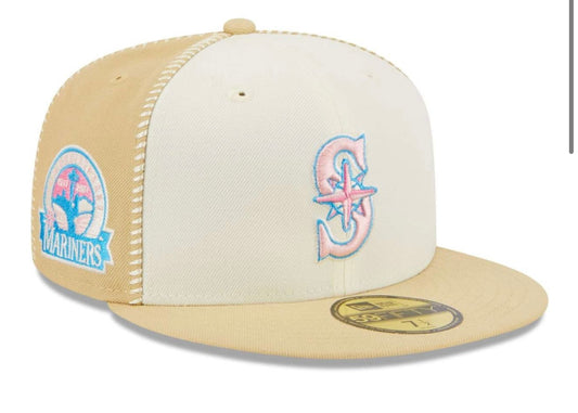 New Era Seam Stitch Seattle Mariners Fitted