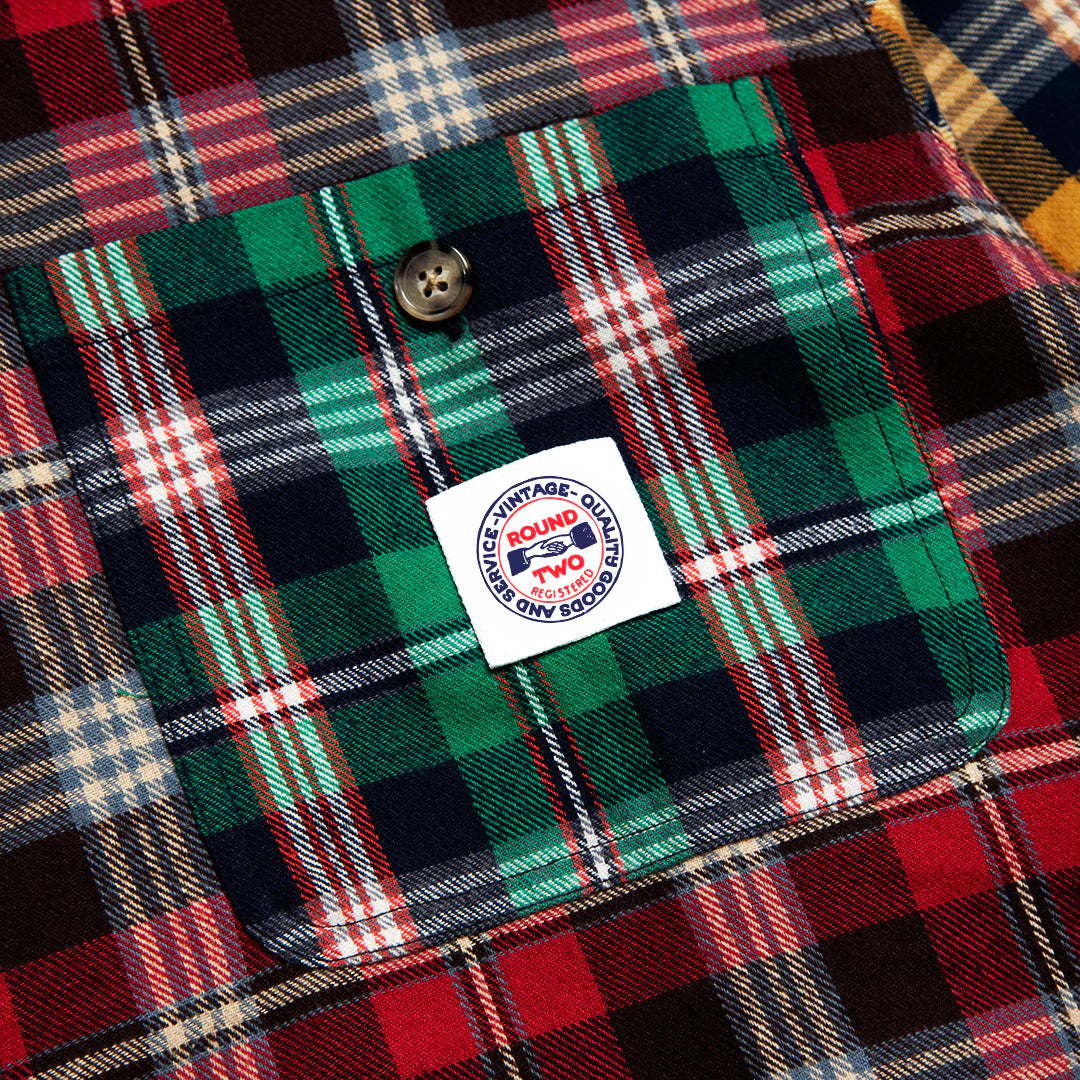 Round Two Patchwork Flannel