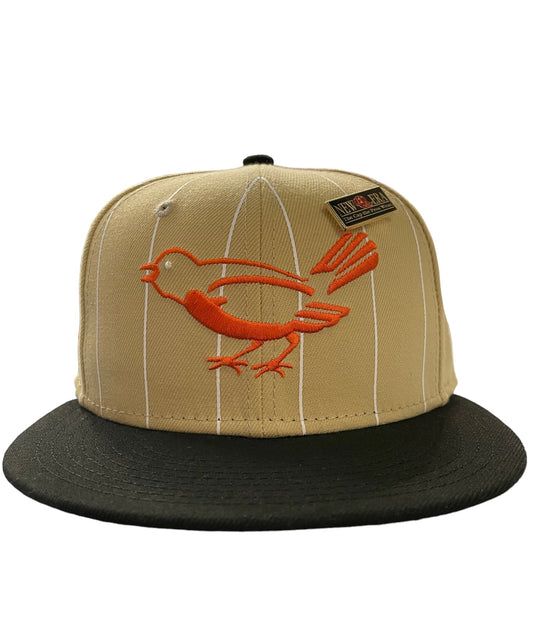 New Era Baltimore Orioles Fitted "The Cap The Pros Wear"