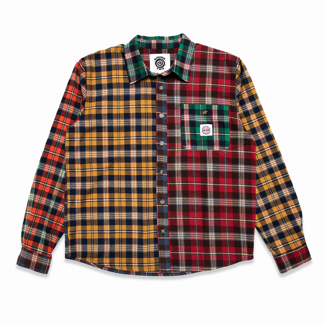 Round Two Patchwork Flannel