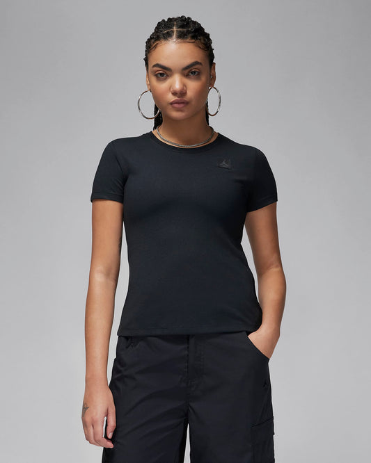 Jordan Women's Flight Slim Fit T-Shirt - Black