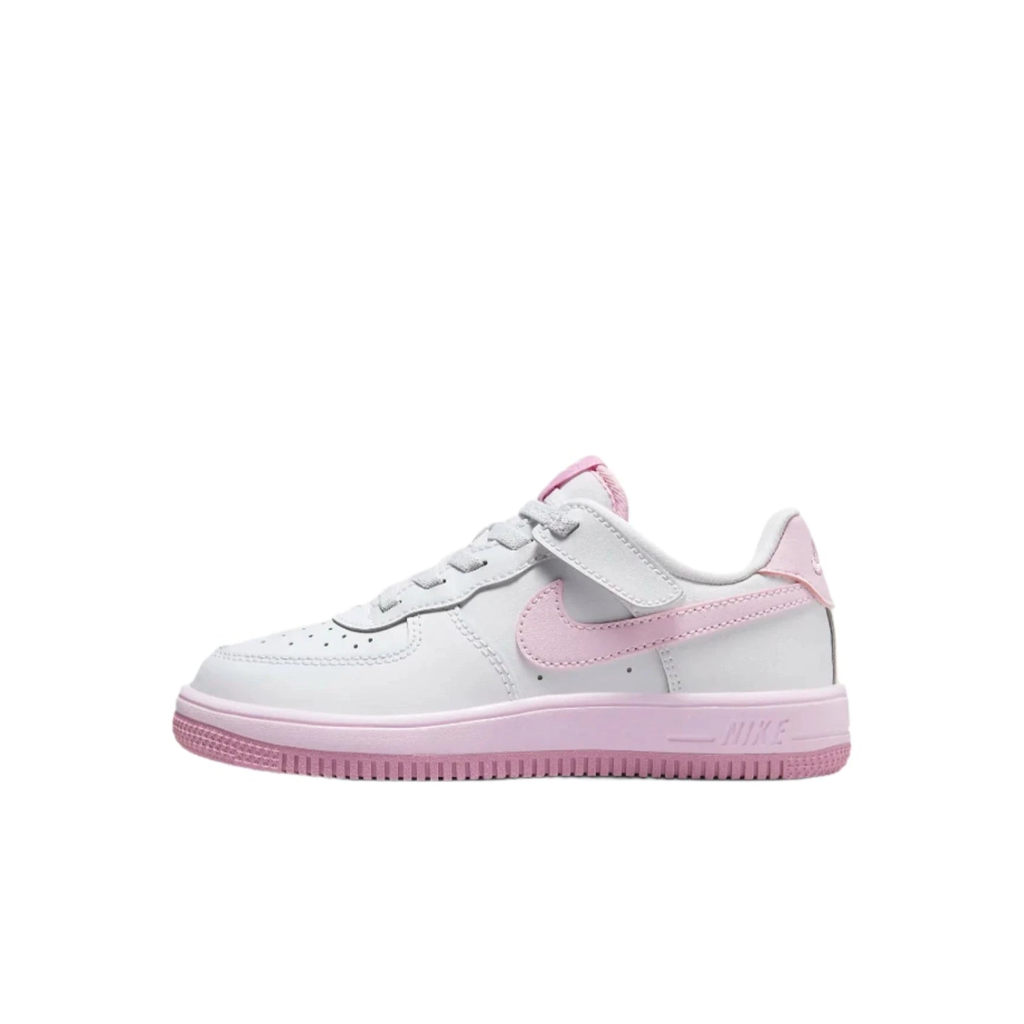 Nike Force 1 Low EasyOn (PS) “White Pink Foam"