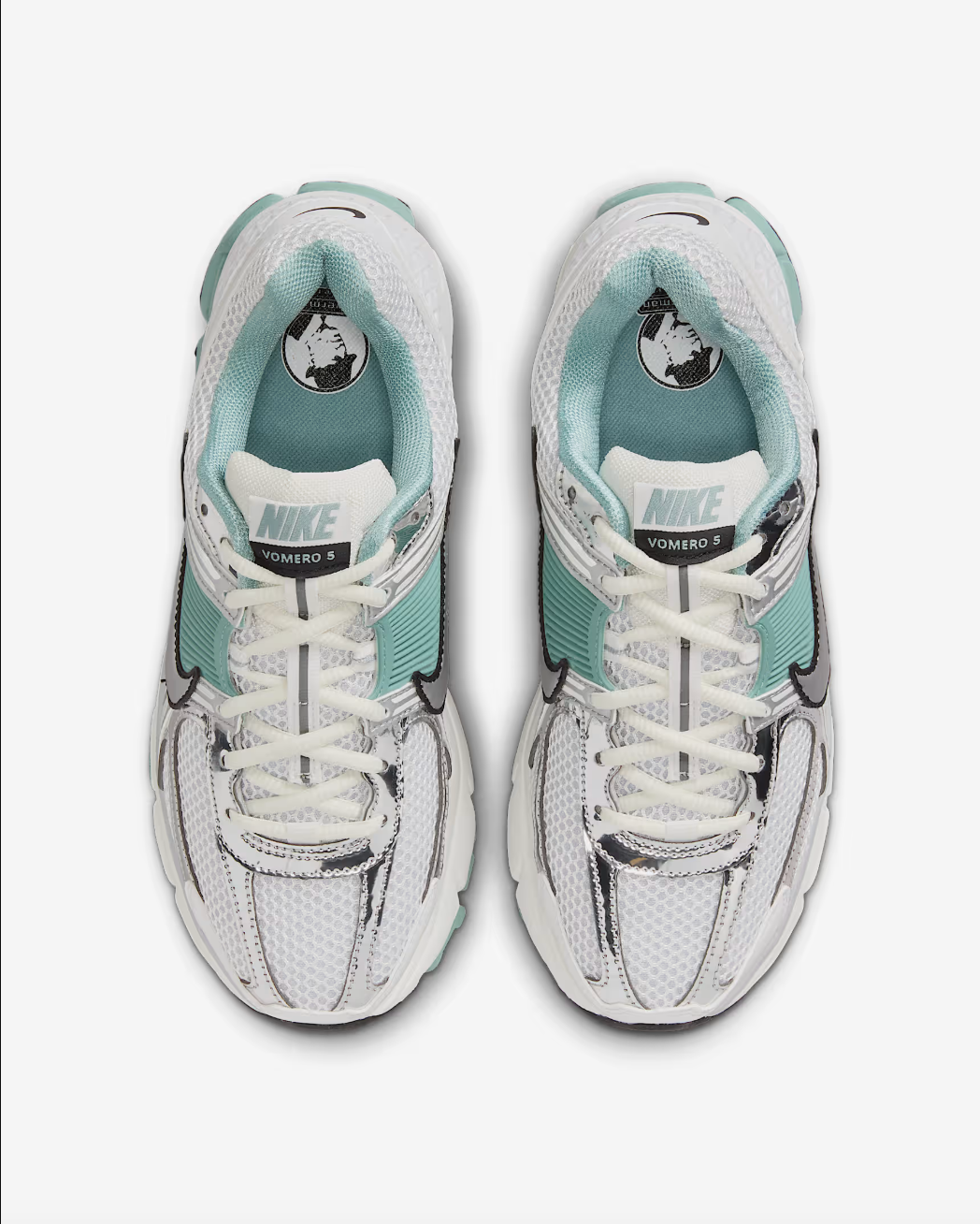 Nike Zoom Vomero 5 (W) “Summit White/Metallic Silver”