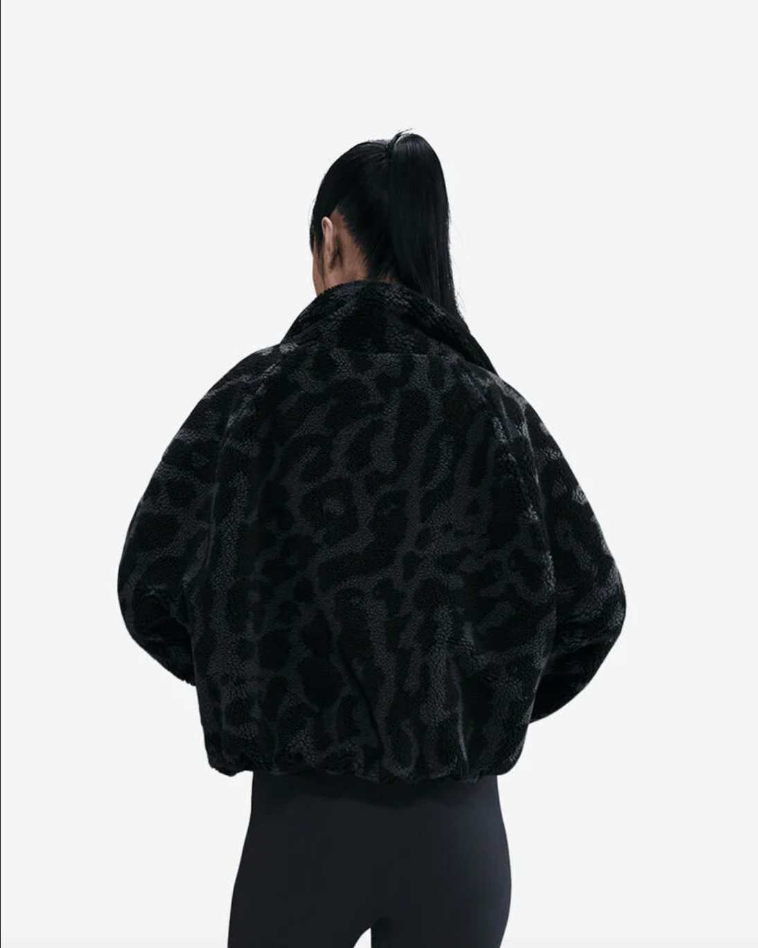 Nike Women’s Sportswear High-Pile Fleece Jacket “Black”