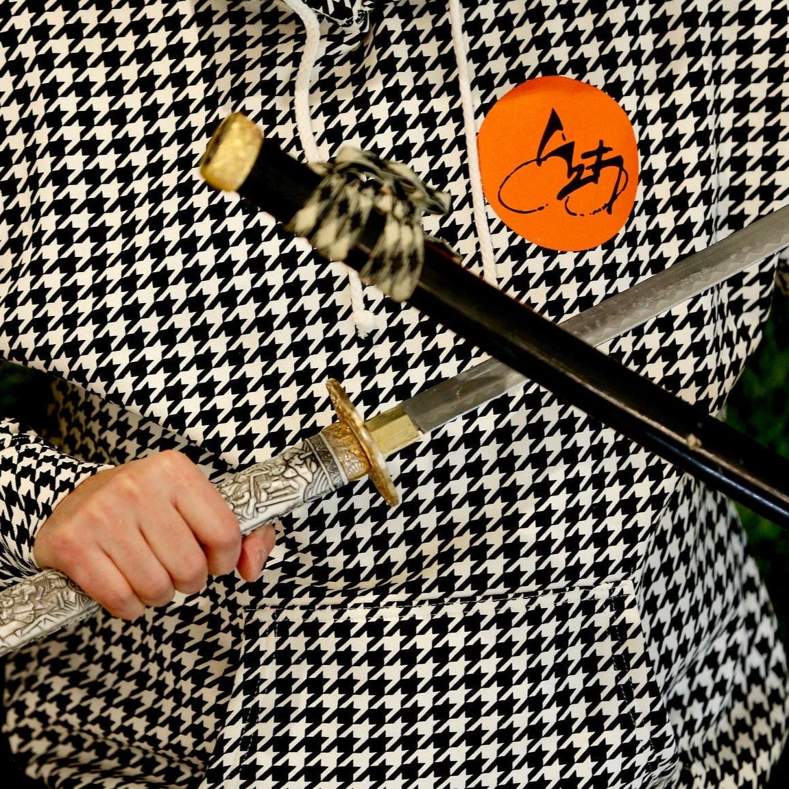 S23 Studiiyo-Do Karate Hoodie "Houndstooth"