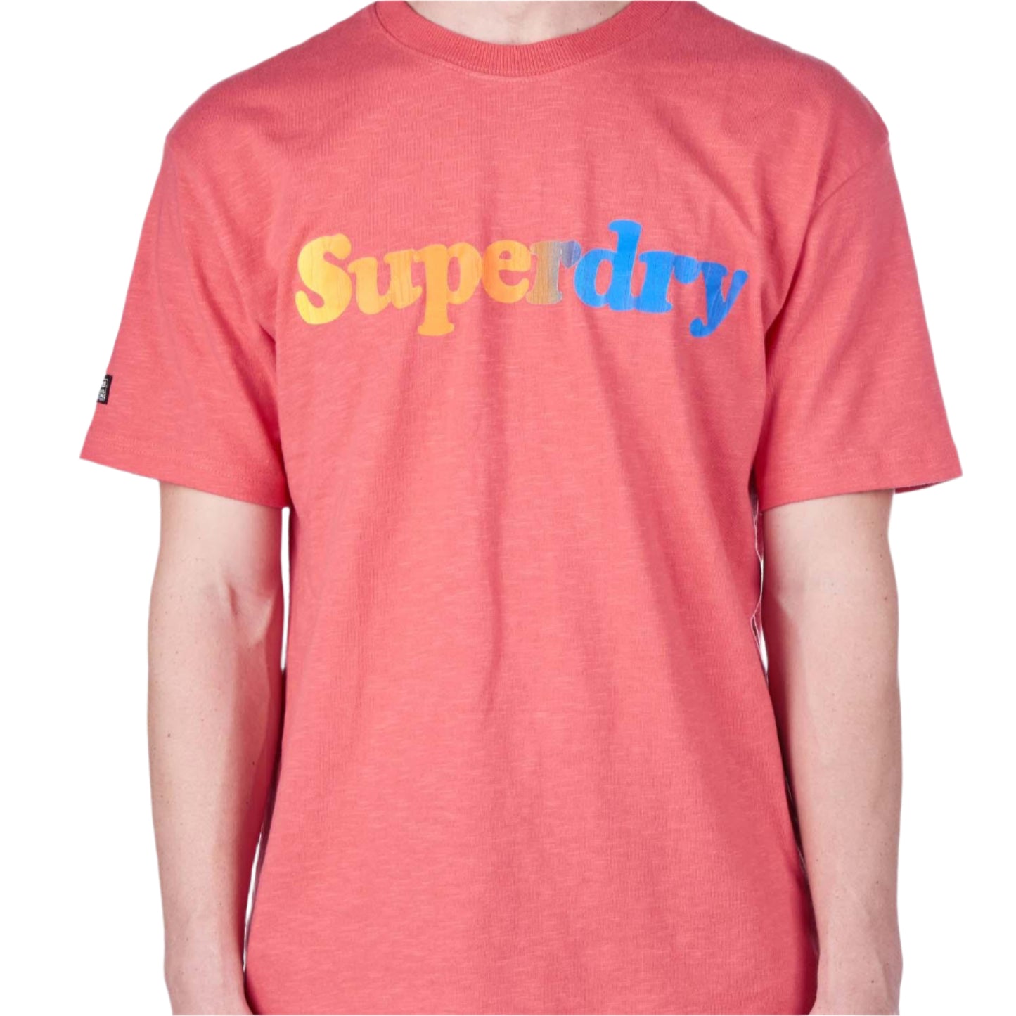 Superdry Vintage Cali Stripe Tee "Cayenne"