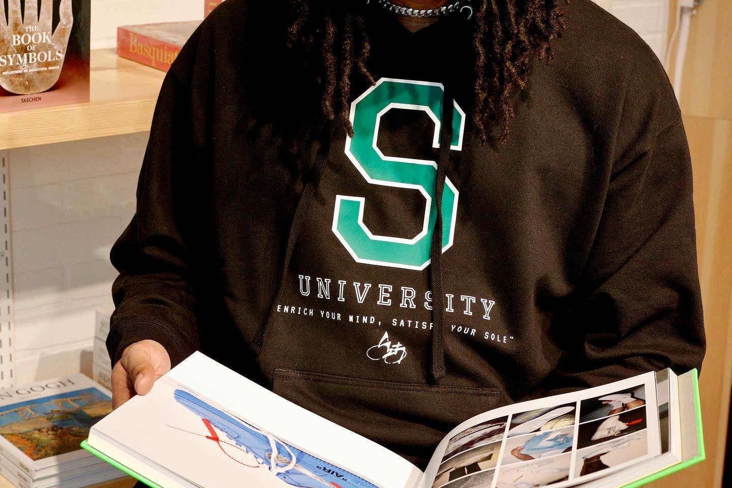 S23 STUDIIYO University Hoodie "Black"
