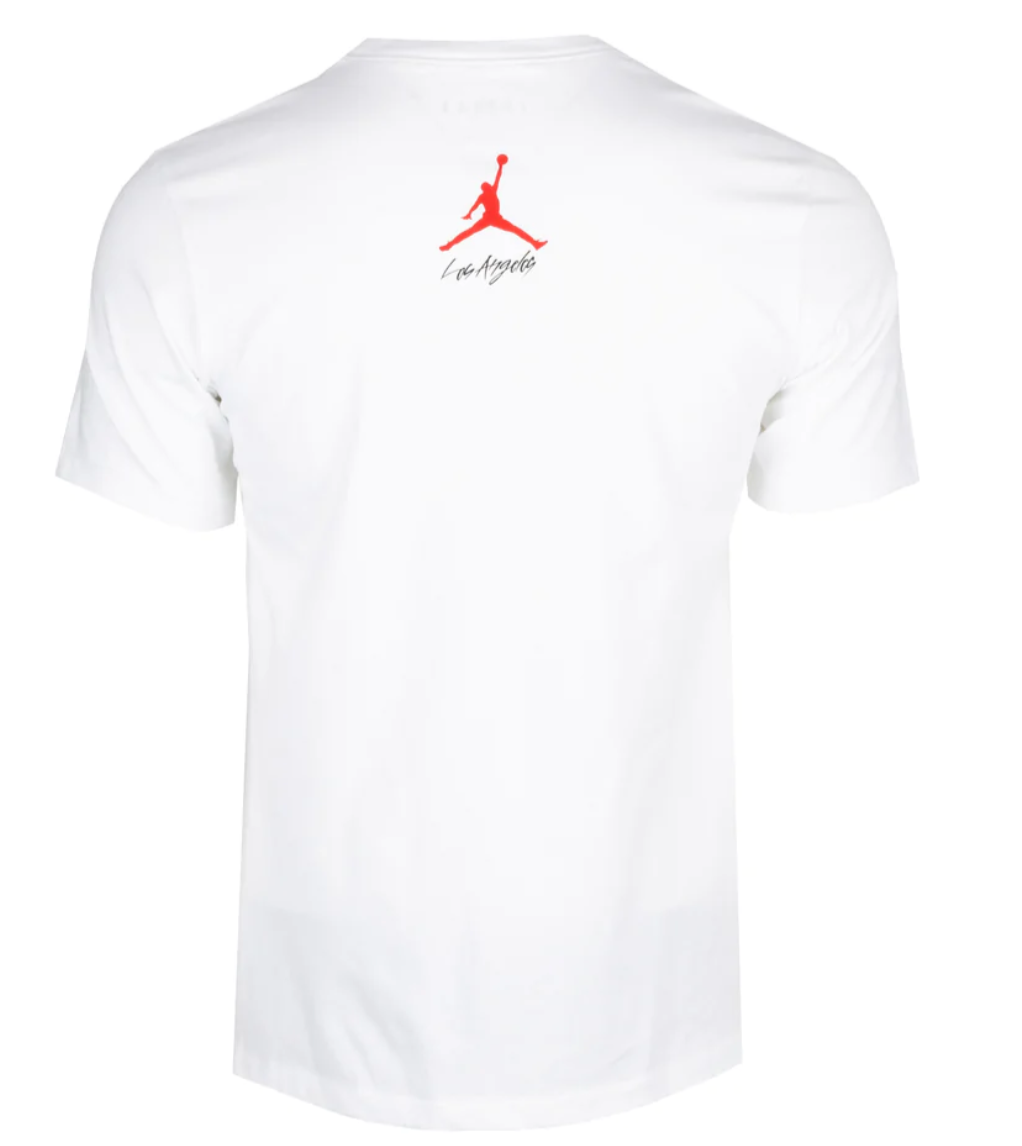 Jordan 23 White SS T-Shirt "Los Angeles"