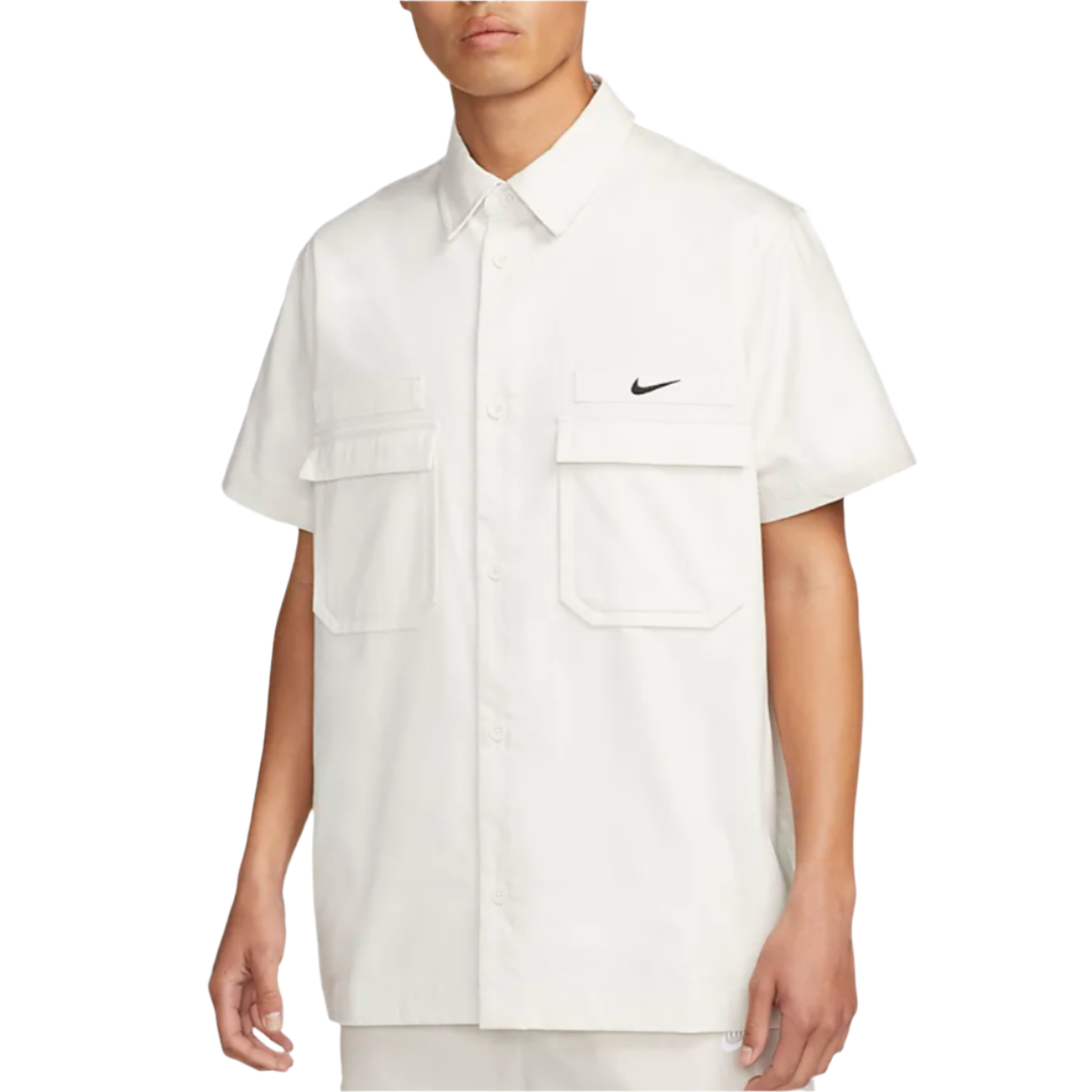 Nike Life Woven Short-Sleeve Button Down Shirt