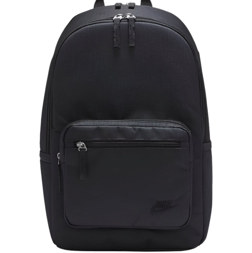 nike backpack bag classic Heritage 2.0 Black Embroidered Nike logo and soft zipper pulls for a classic look Backpack Nike CLASSIC LINE