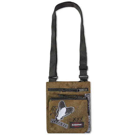 Eastpak x Pleasures Padded Rusher Shoulder Bag "Khaki"