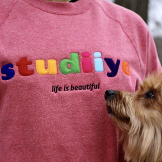 S23 Life is Beautiful Crew "Pomegranate"