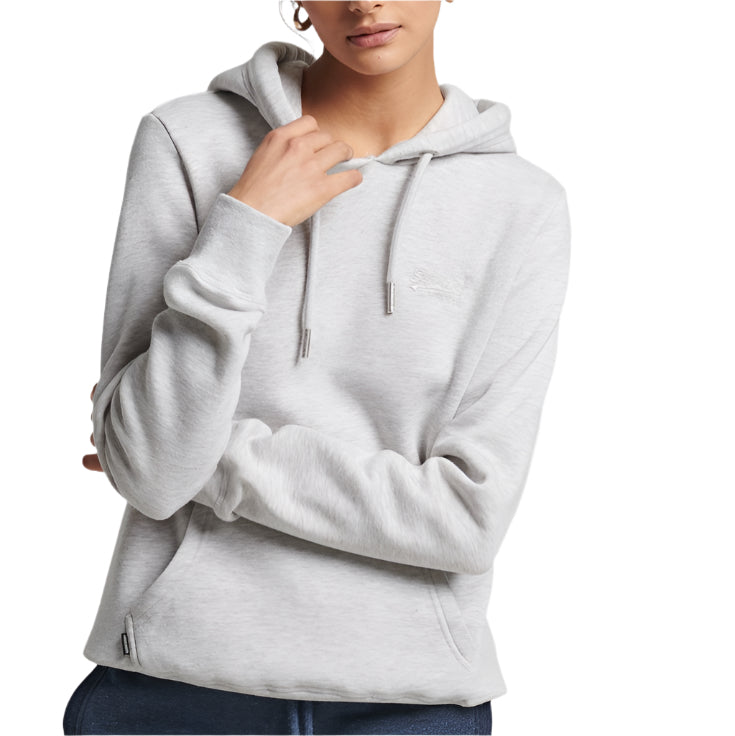 Superdry Vintage Logo EMB Hoodie "Grey"