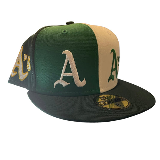 New Era Pinwheel Fitted Oakland A's