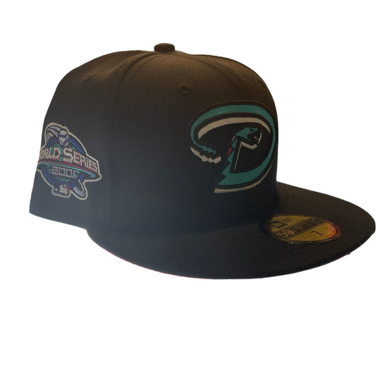 New Era Arizona D-Backs 2001 World Series Fitted "Black/Teal"