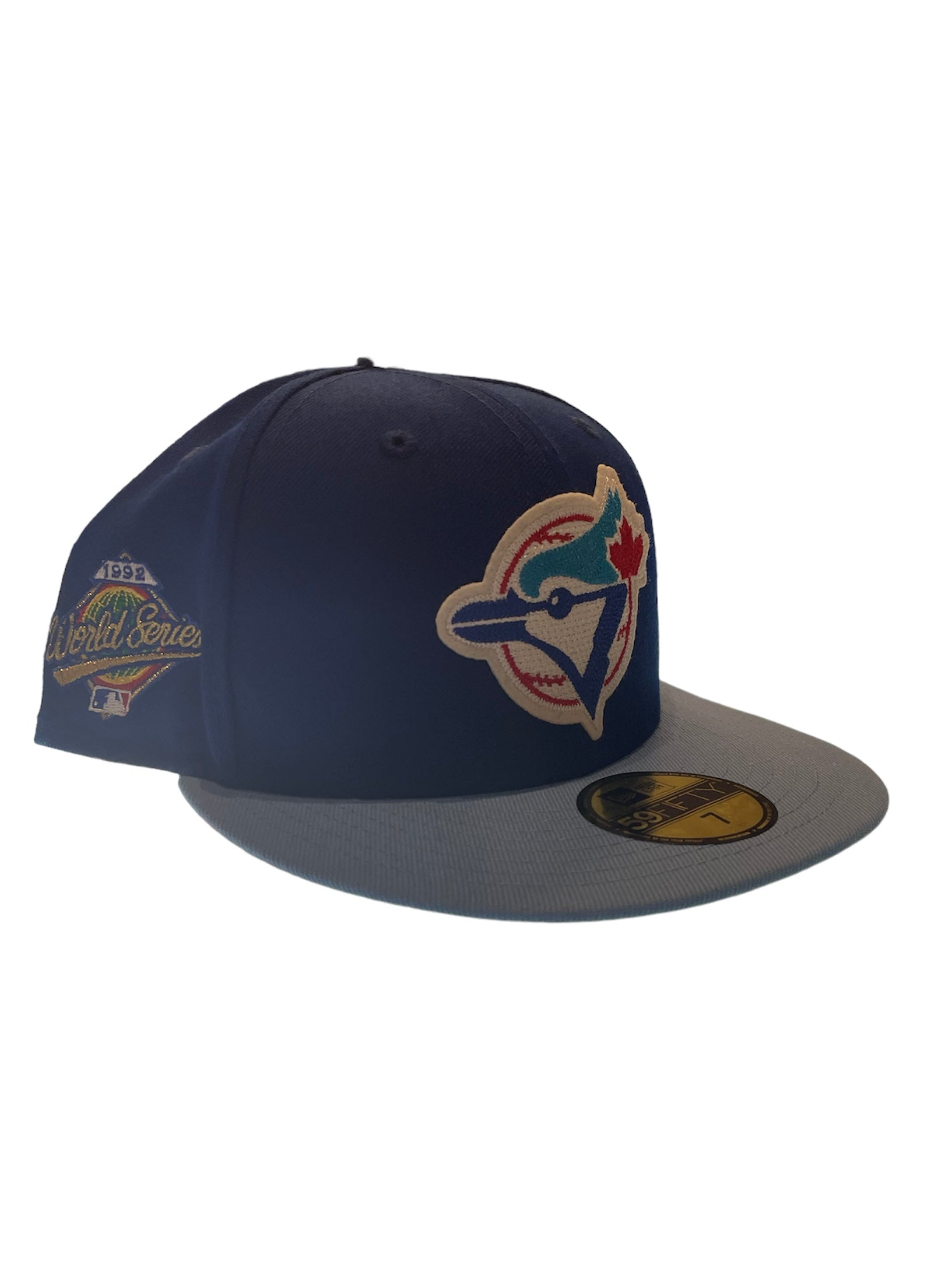 New Era 59FIFTY Toronto Blue Jays 1992 World Series Patch Hat - Light Blue Light Blue / 7 5/8