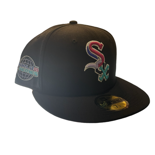 New Era Chicago White Sox 2005 World Series Fitted "Black/Teal/Pink"