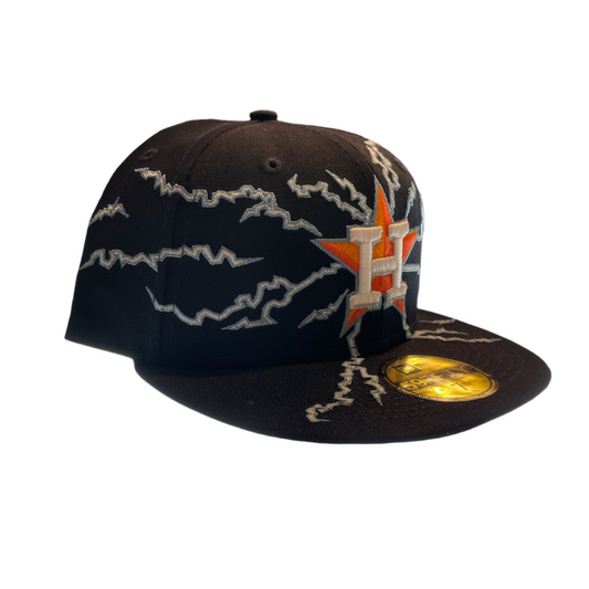 New Era Houston Astros Fitted "Lightening"
