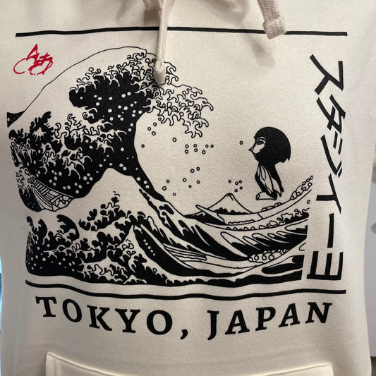 S23 MiMi Wave Hoodie "Bone"