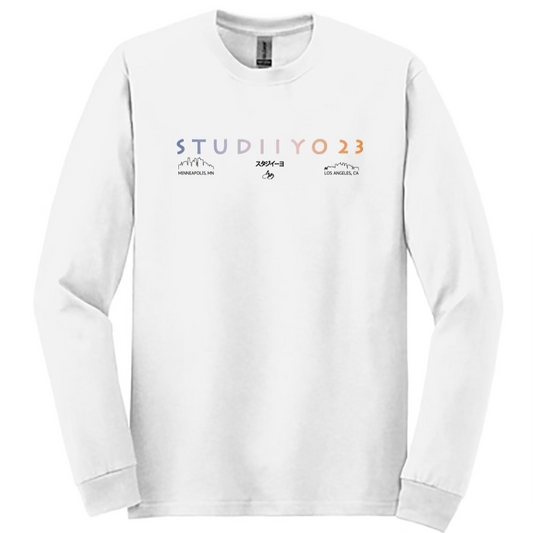 S23 Skyline Long Sleeve T-Shirt - White