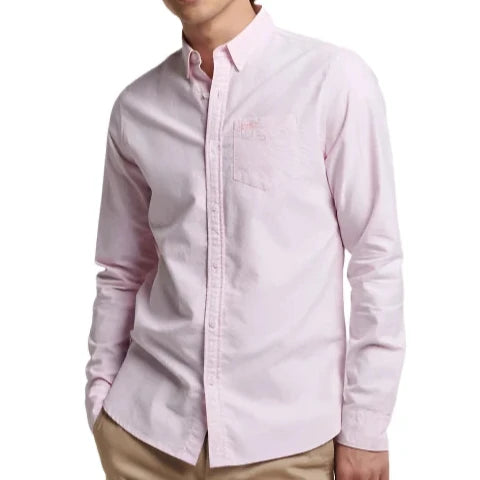 Superdry Vintage Oxford Shirt "City Pink"