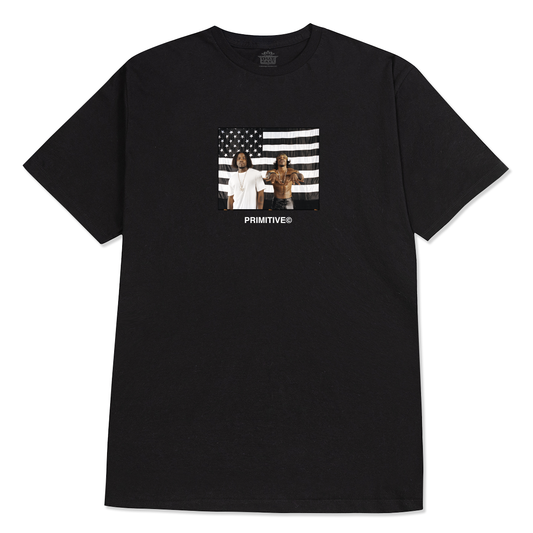 Primitive x OutKast Stripes Tshirt (Black)