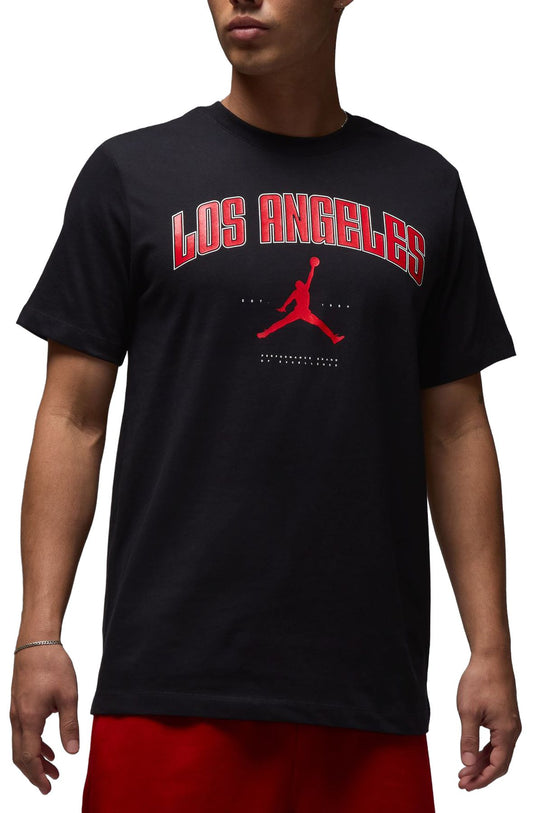 Jordan Los Angeles Logo T-Shirt "Black"