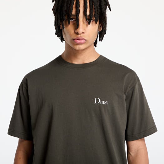 Dime Classic Small Logo T-Shirt "Vintage Black"