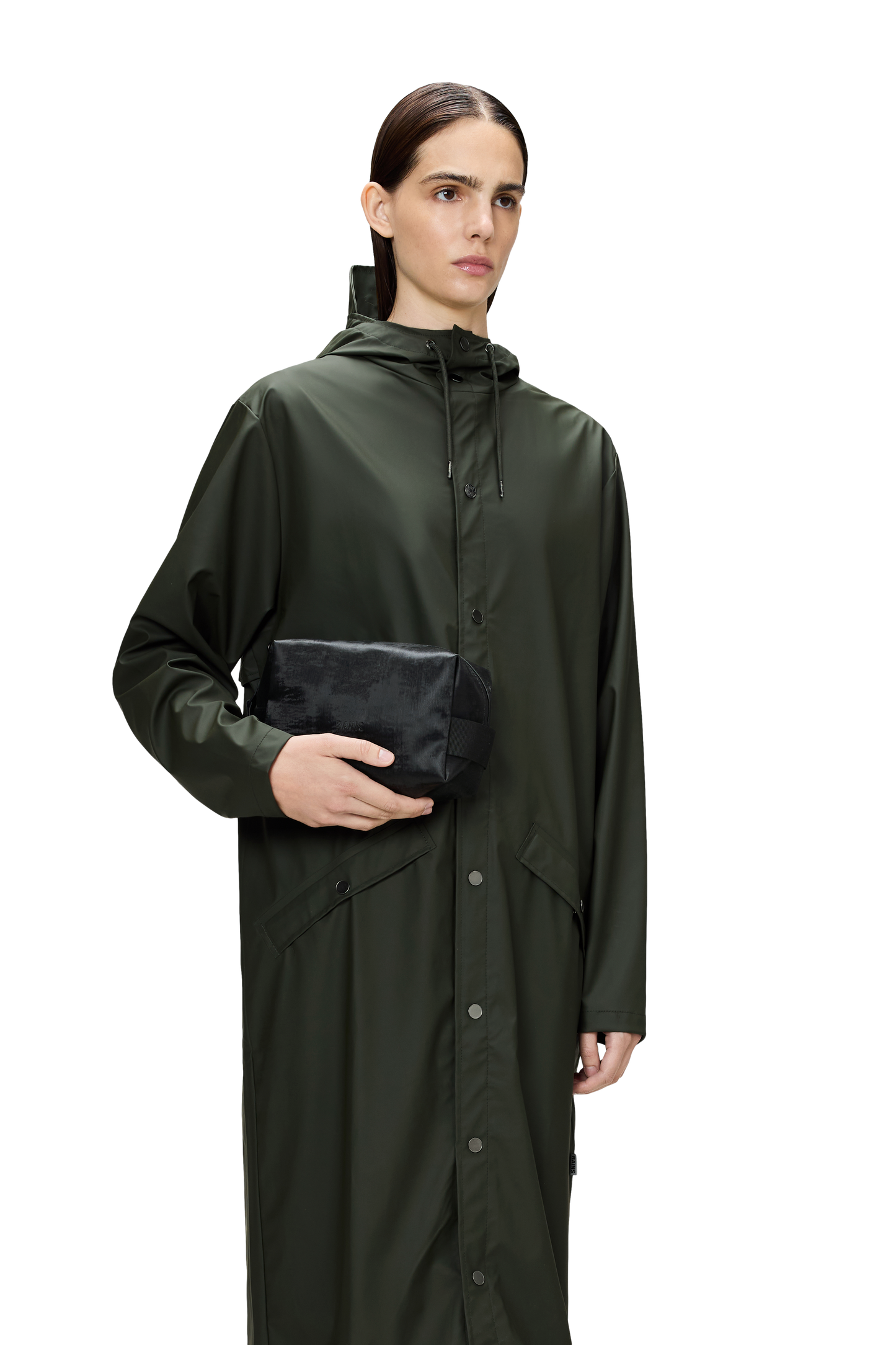 RAINS Wash Bag Small W3 “Coal”