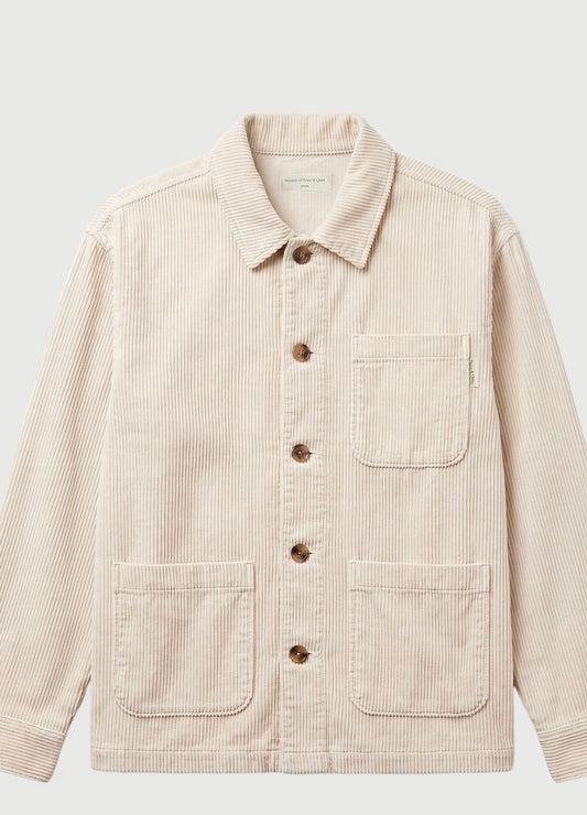 Museum of Peace and Quiet Chore Corduroy Coat “Bone”