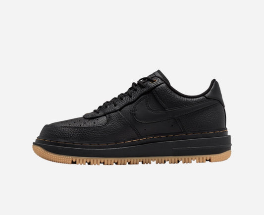 Nike Air Force 1 Luxe (Black/Gum)