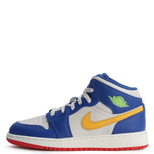 Air Jordan 1 Mid BG (GS) “Racer Blue”