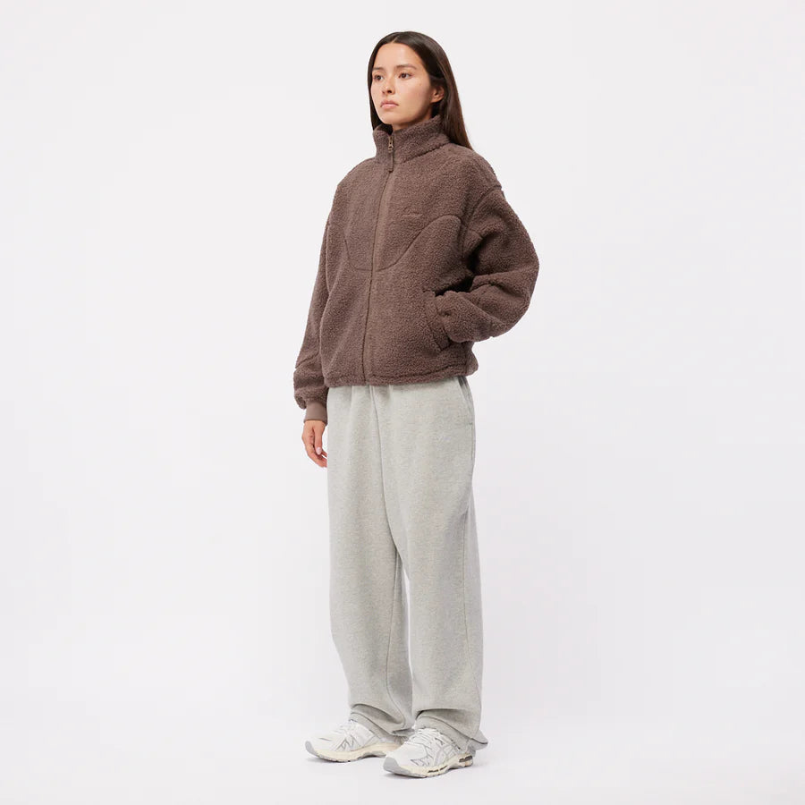 Dime Polar Fleece Sherpa Zip