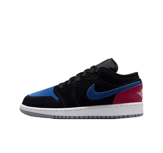 Jordan 1 Low (GS) “Black Blue Red”