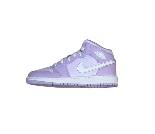 Air Jordan 1 Mid (GS) “violet mist”