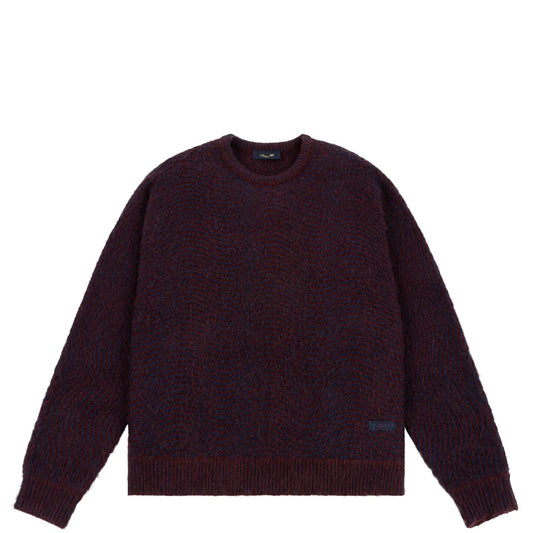 Dime Mohair Wave Knit Sweater