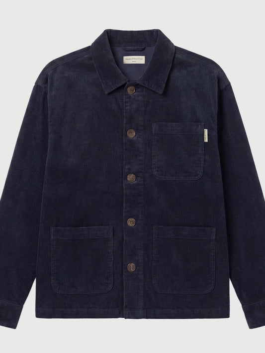 Museum of Peace and Quiet Chore Corduroy Coat “Navy”