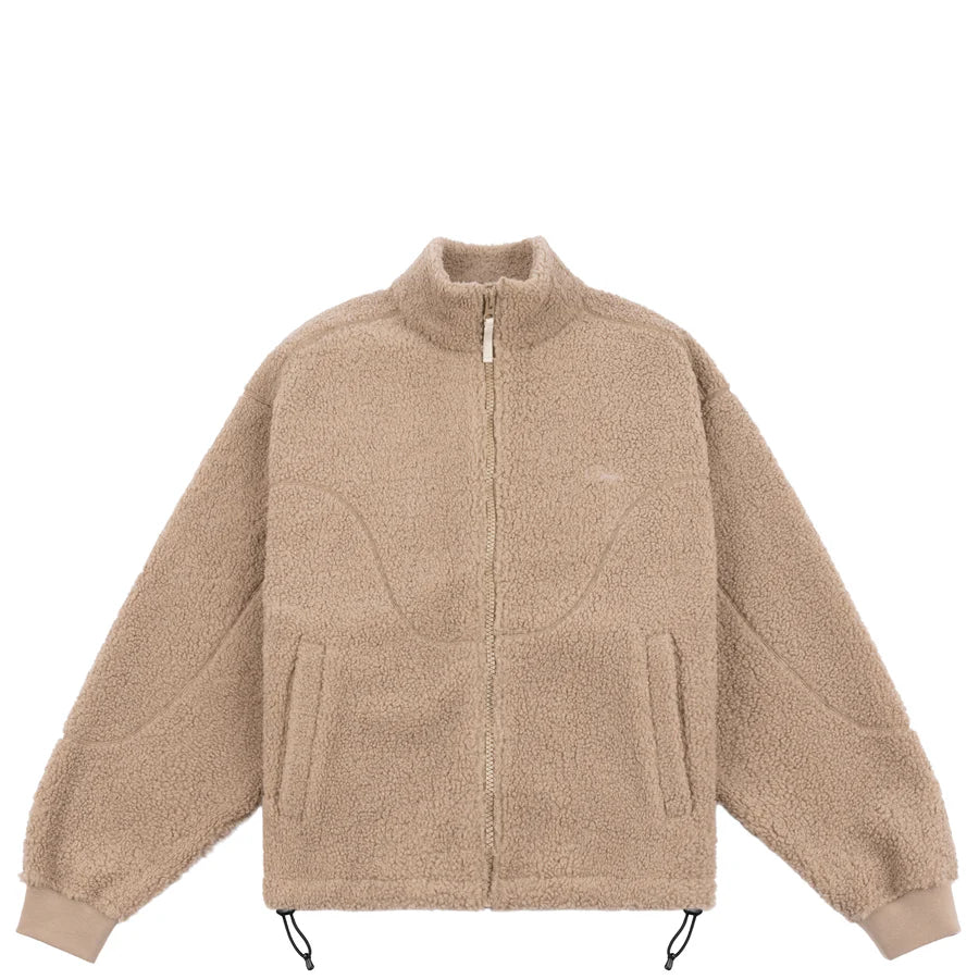 Dime Polar Fleece Sherpa Zip