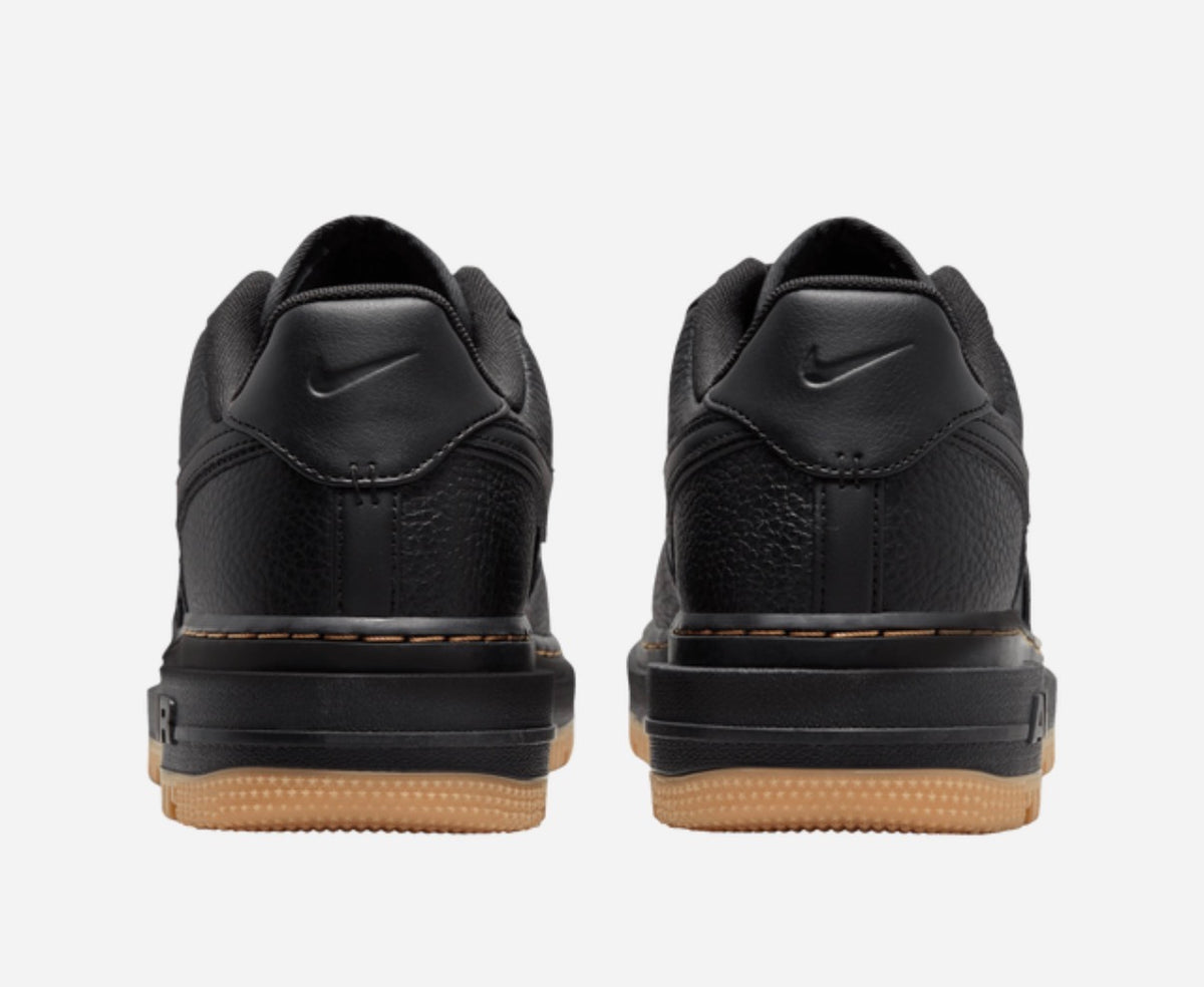 Nike Air Force 1 Luxe (Black/Gum)
