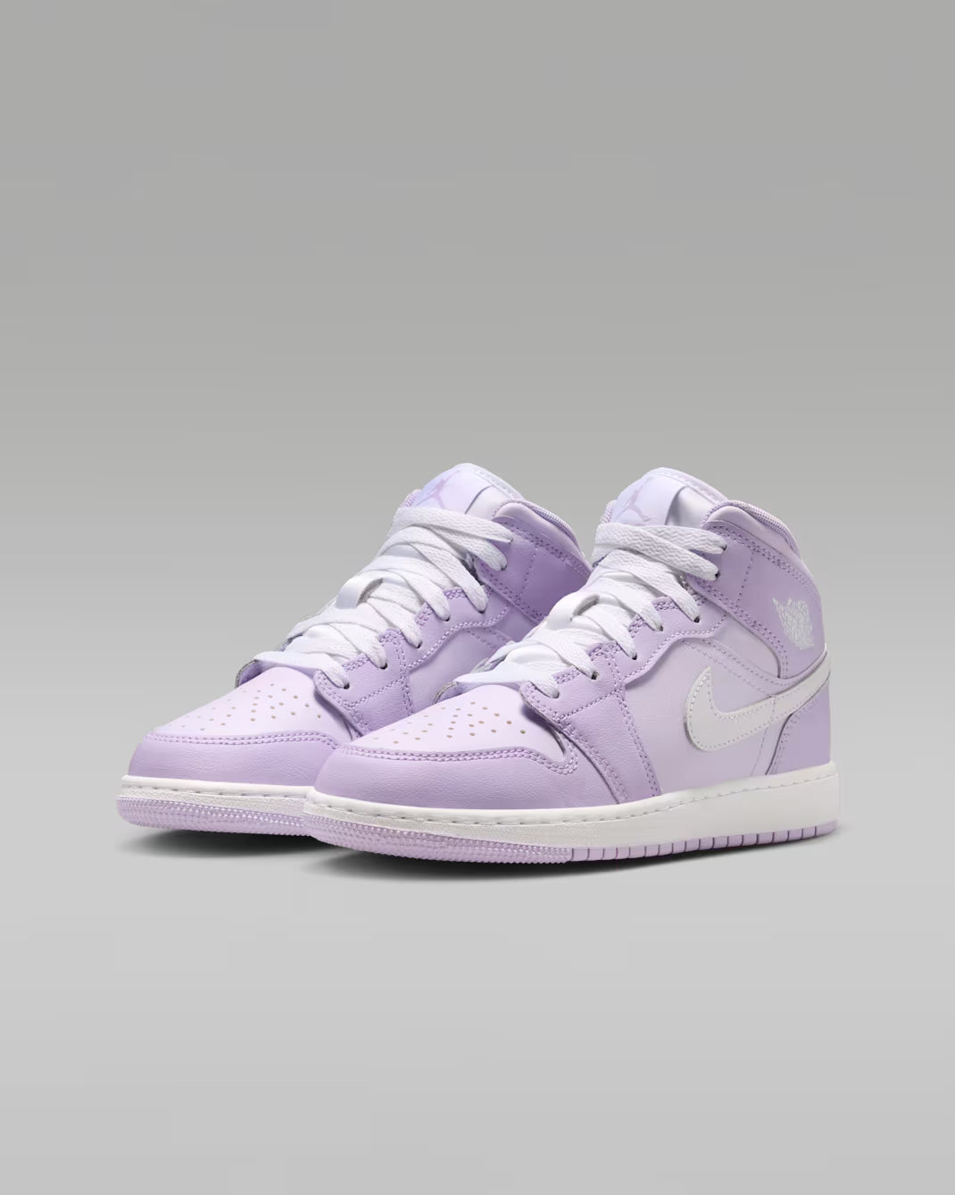 Air Jordan 1 Mid (GS) “violet mist”