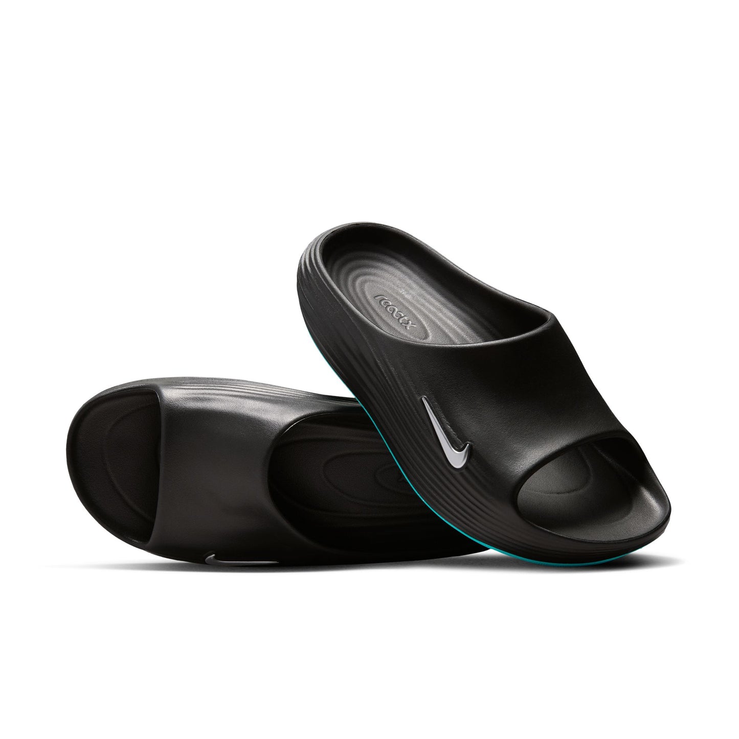 Nike ReactX Rejuven8 Slide “ Metallic Silver “