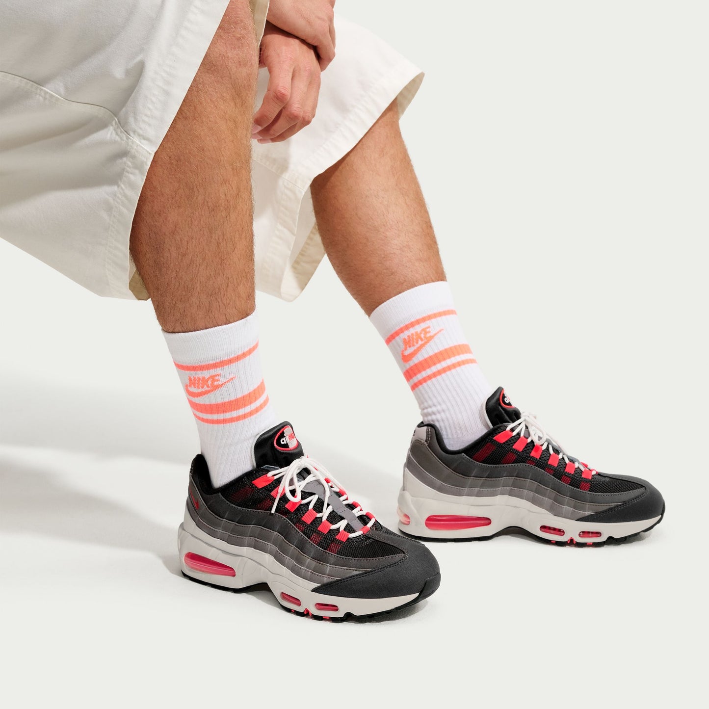 Nike Air Max 95 Big Bubble "Reverse Solar Red"