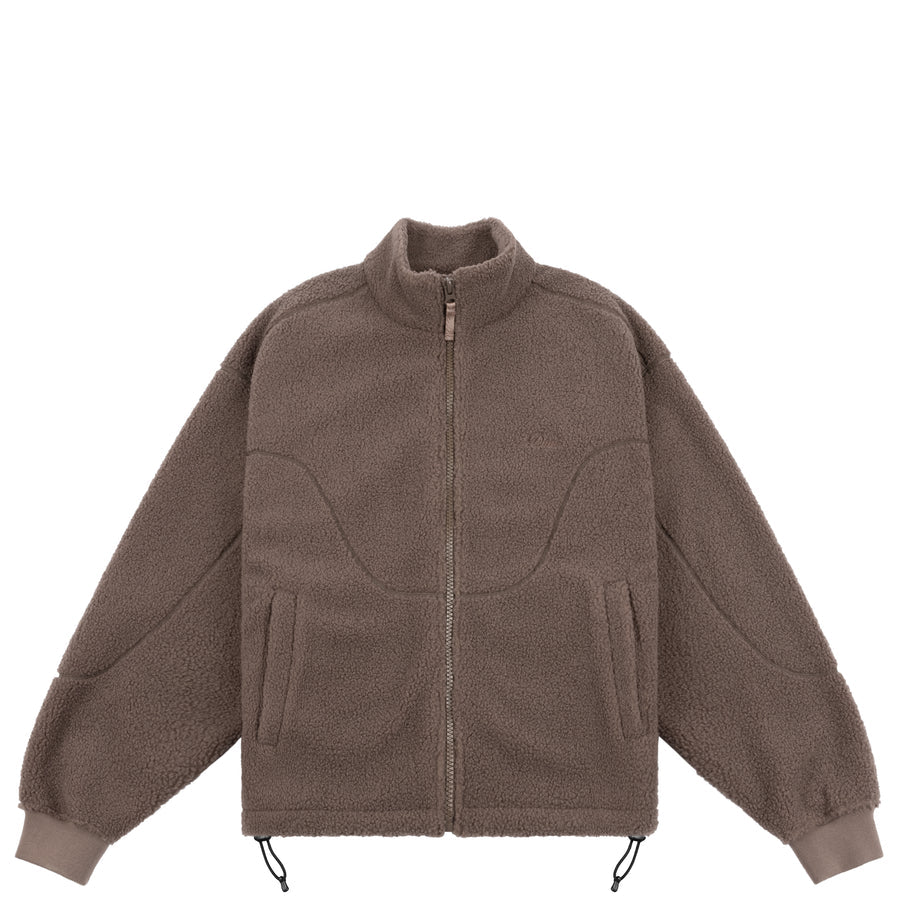 Dime Polar Fleece Sherpa Zip