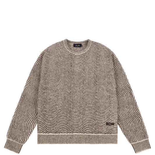 Dime Mohair Wave Knit Sweater