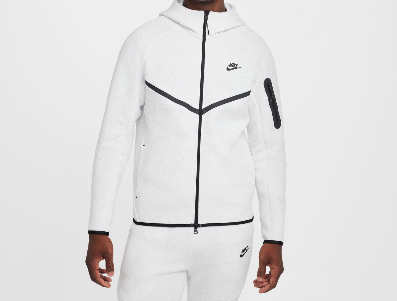 Nike Sportswear Tech Fleece Full-Zip Jacket “Birch Heather