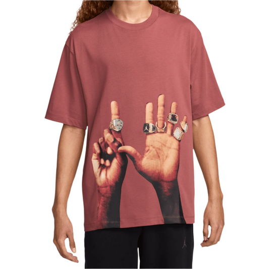 Jordan Flight MVP 6 Rings T-Shirt "Canyon Rust"