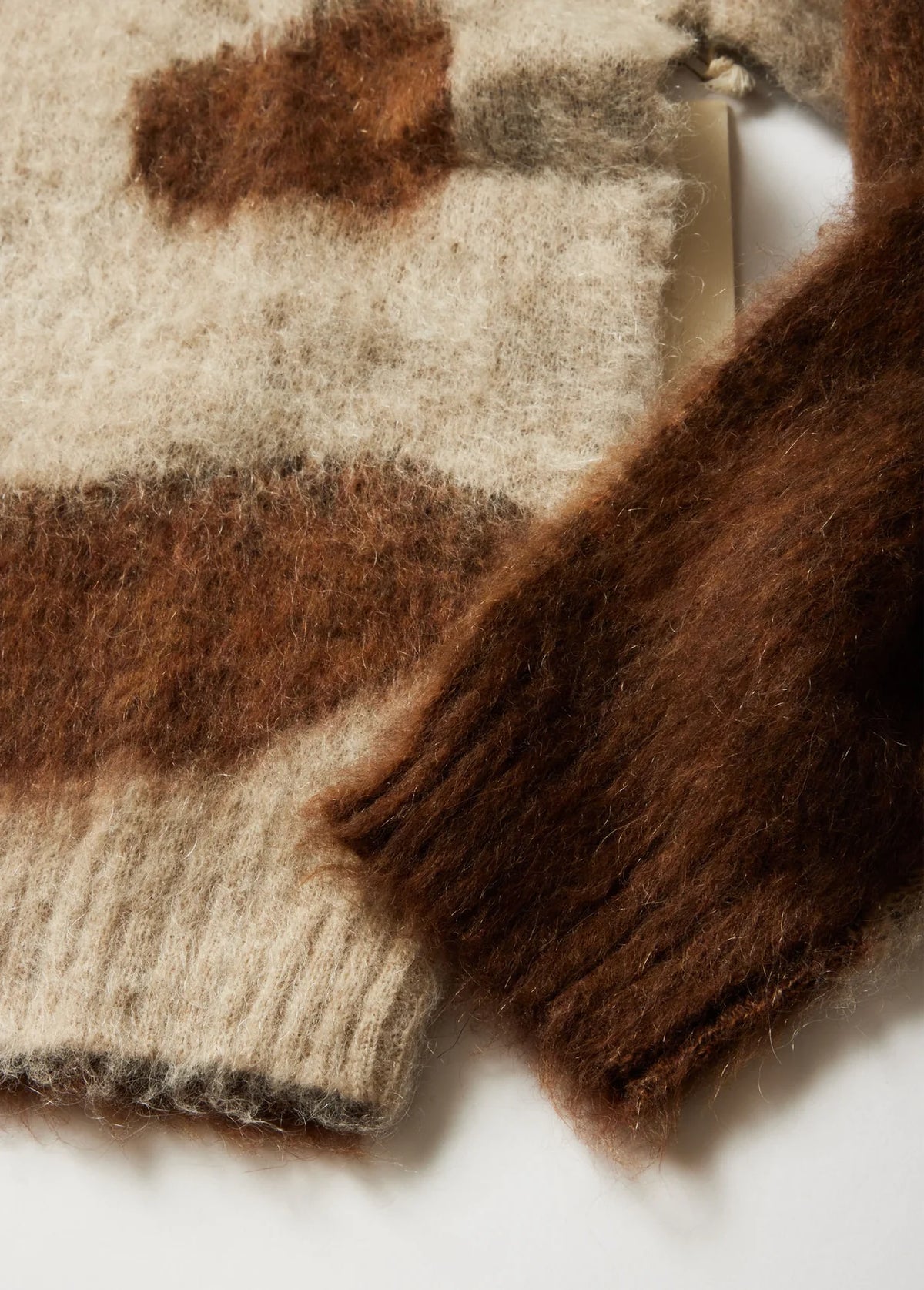 OTD Horsecoat Mohair Knit Sweater "Brown"