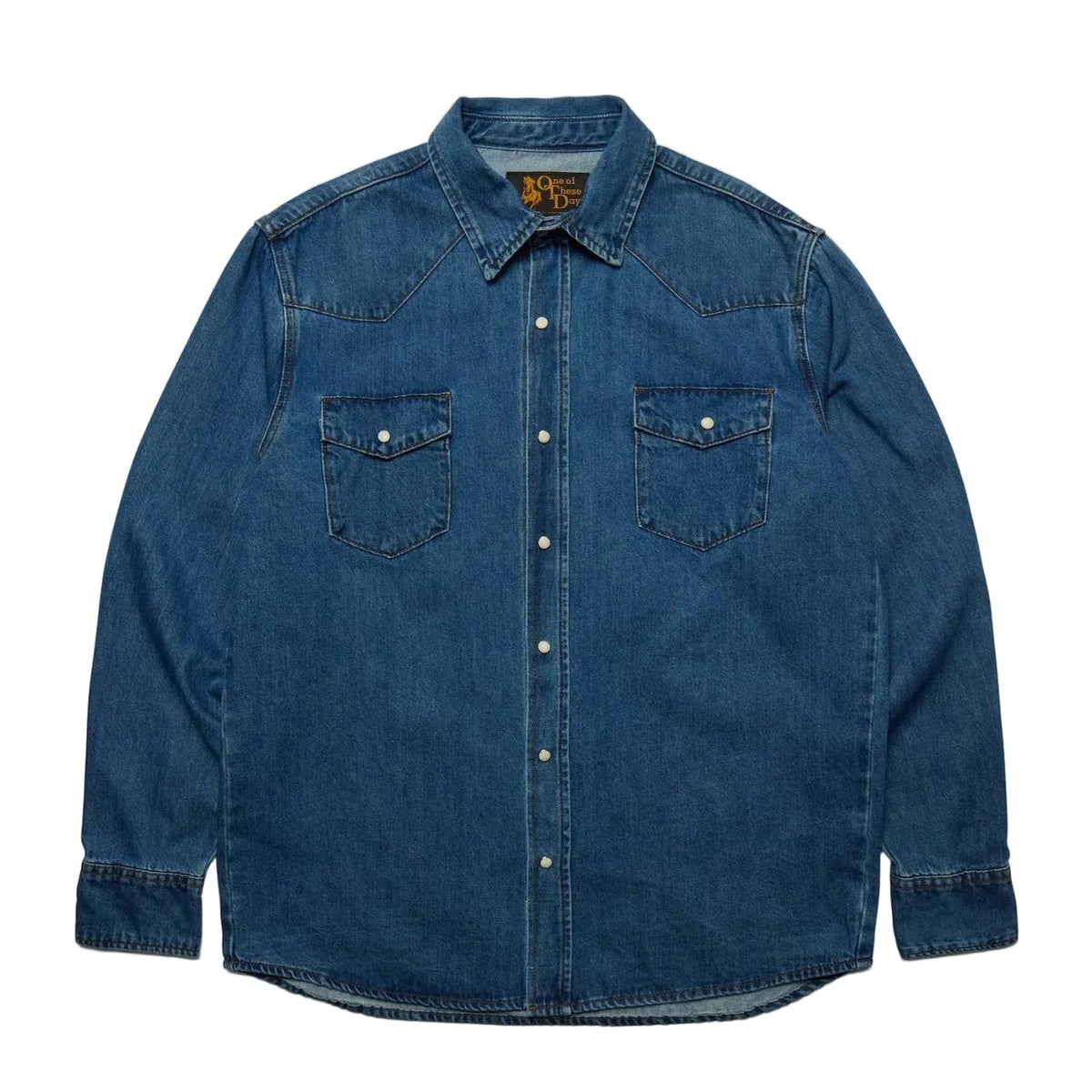 OTD Western Shirt "Blue Denim"