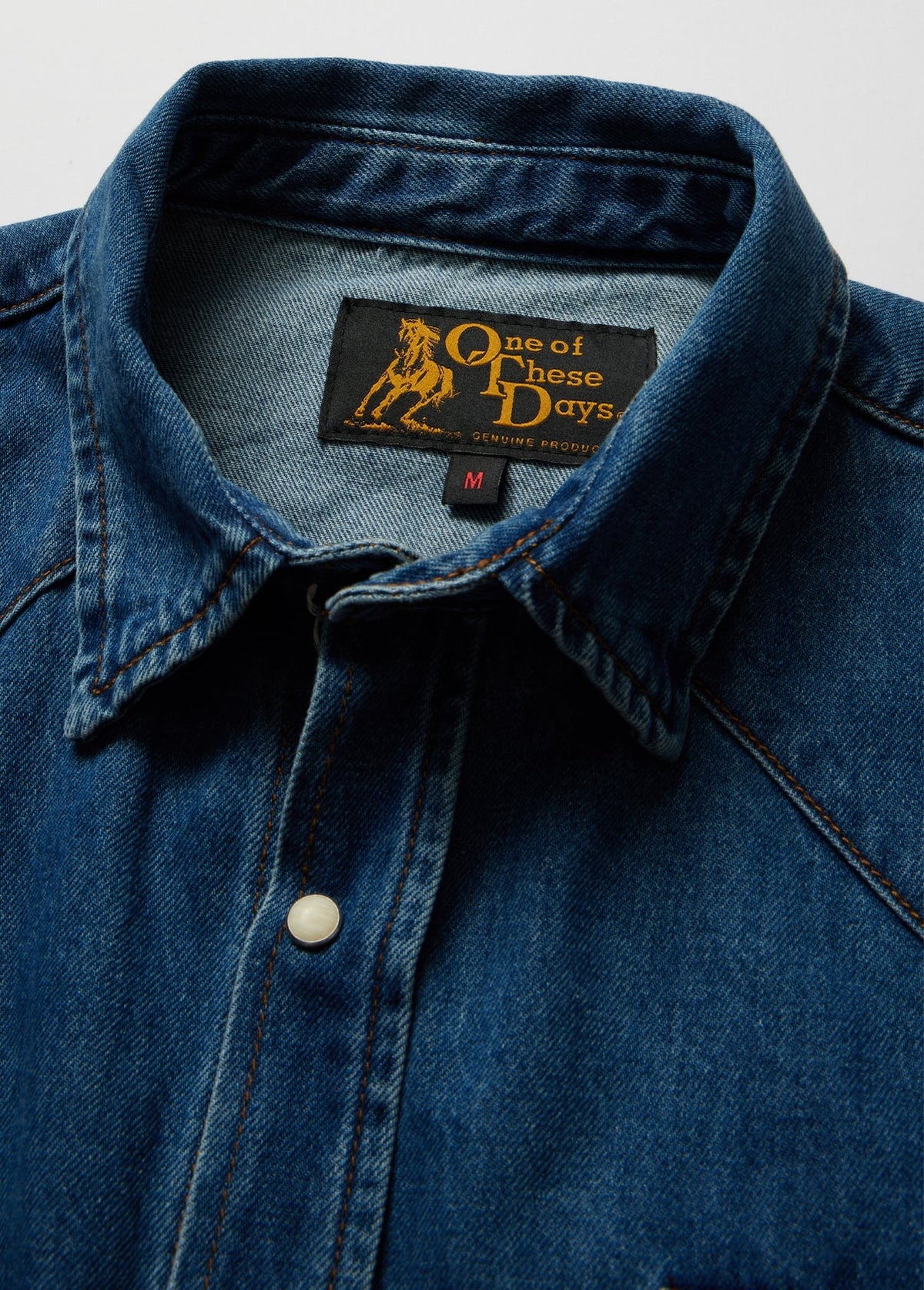 OTD Western Shirt "Blue Denim"